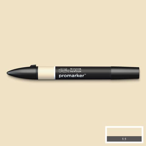 Pennarelli Winsor&Newton Promarker doppia punta fine-larga - champagne Y217 - 0203001